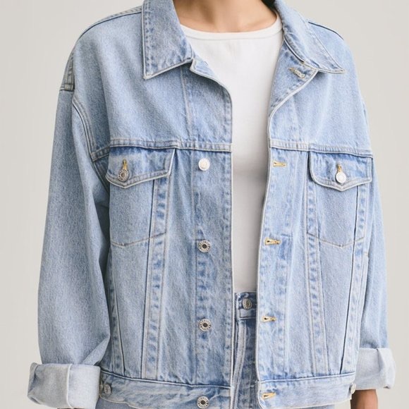charli printed eagle jacket